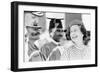 Queen Elizabeth Ii Laughing During Her Tour of India-Associated Newspapers-Framed Photo