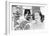 Queen Elizabeth Ii Laughing During Her Tour of India-Associated Newspapers-Framed Photo