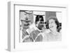 Queen Elizabeth Ii Laughing During Her Tour of India-Associated Newspapers-Framed Photo