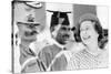 Queen Elizabeth Ii Laughing During Her Tour of India-Associated Newspapers-Stretched Canvas