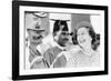 Queen Elizabeth Ii Laughing During Her Tour of India-Associated Newspapers-Framed Photo