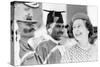 Queen Elizabeth Ii Laughing During Her Tour of India-Associated Newspapers-Stretched Canvas