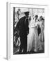 Queen Elizabeth II Marries the Duke of Edinburgh-null-Framed Photographic Print