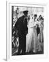 Queen Elizabeth II Marries the Duke of Edinburgh-null-Framed Photographic Print