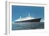 Queen Elizabeth II, Ocean Liner-null-Framed Art Print