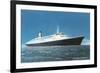 Queen Elizabeth II, Ocean Liner-null-Framed Premium Giclee Print