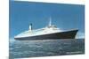 Queen Elizabeth II, Ocean Liner-null-Mounted Premium Giclee Print