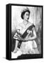 Queen Elizabeth II of England (Daughter of Georgevi) Here in 1952-null-Framed Stretched Canvas