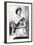 Queen Elizabeth II of England (Daughter of Georgevi) Here in 1952-null-Framed Photo