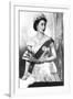 Queen Elizabeth II of England (Daughter of Georgevi) Here in 1952-null-Framed Photo