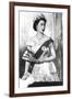 Queen Elizabeth II of England (Daughter of Georgevi) Here in 1952-null-Framed Photo