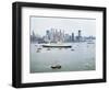 Queen Elizabeth II on the Hudson River-null-Framed Photographic Print