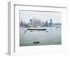 Queen Elizabeth II on the Hudson River-null-Framed Photographic Print