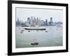 Queen Elizabeth II on the Hudson River-null-Framed Photographic Print