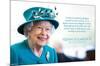 Queen Elizabeth II - Pledge-Trends International-Mounted Poster