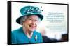 Queen Elizabeth II - Pledge-Trends International-Framed Stretched Canvas