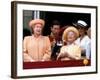 Queen Elizabeth II, Prince Charles and Princess Diana at Buckingham Palace-null-Framed Photographic Print