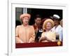 Queen Elizabeth II, Prince Charles and Princess Diana at Buckingham Palace-null-Framed Photographic Print