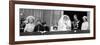 Queen Elizabeth II, Prince Philip, Prince Charles, Princess Diana on Balcony of Buckingham Palace-null-Framed Photographic Print