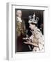 Queen Elizabeth II Returning to Buckingham Palace after Her Coronation, 1953-null-Framed Giclee Print