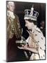 Queen Elizabeth II Returning to Buckingham Palace after Her Coronation, 1953-null-Mounted Premium Giclee Print