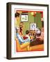 Queen Elizabeth Ii's First Christmas Tv Broadcast-John Keay-Framed Giclee Print