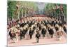 Queen Elizabeth II, Trooping the Colour-Associated Newspapers-Mounted Photo