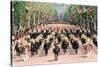 Queen Elizabeth II, Trooping the Colour-Associated Newspapers-Stretched Canvas