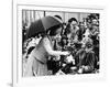 Queen Elizabeth II Visits Essex Receives Model of Prince Charles and Lady Diana For Their Wedding-null-Framed Photographic Print
