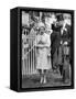 Queen Elizabeth II Walking the Course at Royal Ascot in June 1965-null-Framed Stretched Canvas