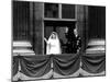 Queen Elizabeth Ii Wedding, the Couple Wave from the Balcony-Associated Newspapers-Mounted Photo
