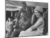 Queen Elizabeth II with Kwame Nkrumah During Her Visit to Ghana-Paul Schutzer-Mounted Premium Photographic Print