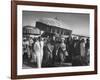 Queen Elizabeth Ii with Kwame Nkrumah During Her Visit to Ghana-null-Framed Photographic Print
