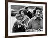 Queen Elizabeth II with Prince Edward During Their Summer Tour of Scotland-null-Framed Photographic Print