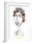 Queen Elizabeth II , young by Neale Osborne-Neale Osborne-Framed Giclee Print