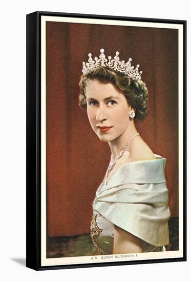 Queen Elizabeth II-null-Framed Stretched Canvas