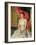 Queen Elizabeth II-Lydia de Burgh-Framed Giclee Print