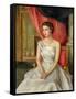 Queen Elizabeth II-Lydia de Burgh-Framed Stretched Canvas