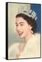 Queen Elizabeth II-null-Framed Stretched Canvas