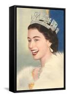 Queen Elizabeth II-null-Framed Stretched Canvas