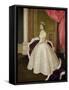 Queen Elizabeth II-Lydia de Burgh-Framed Stretched Canvas