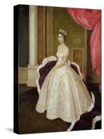 Queen Elizabeth II-Lydia de Burgh-Stretched Canvas