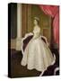 Queen Elizabeth II-Lydia de Burgh-Stretched Canvas