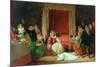 Queen Elizabeth In A Rage (oil on canvas, re-lined-Augustus Leopold Egg-Mounted Giclee Print