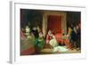 Queen Elizabeth In A Rage (oil on canvas, re-lined-Augustus Leopold Egg-Framed Giclee Print