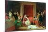 Queen Elizabeth In A Rage (oil on canvas, re-lined-Augustus Leopold Egg-Mounted Giclee Print