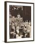 Queen Elizabeth Looks on as Her Husband Is Crowned on the Day of His Coronation, 1937-null-Framed Photographic Print