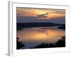 Queen Elizabeth National Park, Kazinga Channel, Uganda, East Africa, Africa-Groenendijk Peter-Framed Photographic Print