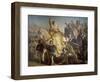 Queen Elizabeth of England Takes Review in Face of the Spanish Armada, 1588-Ferdinand Piloty-Framed Giclee Print