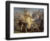 Queen Elizabeth of England Takes Review in Face of the Spanish Armada, 1588-Ferdinand Piloty-Framed Giclee Print